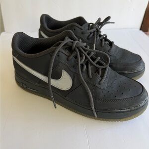 Nike Black and Gray Sneakers for kids size 6.5